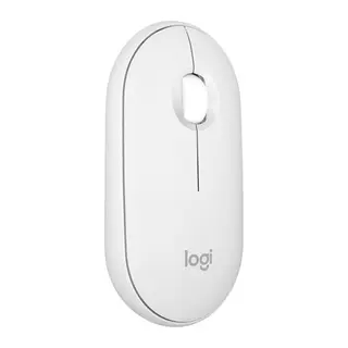 LOGITECH 910-007013, M350S Beyaz, Pebble 2, Nano, Bluetooth, Kablosuz, 4000dpi, Optik, 3 Tuşlu, 24ay Pil Ömrü, Sessiz Mouse