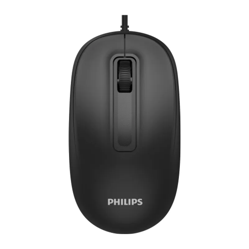 PHILIPS SPK7238B, Siyah, Usb Kablolu, 1200dpi, 3 Tuşlu Optic Mouse