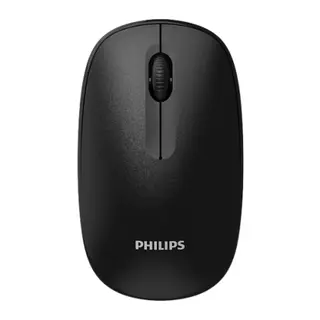 PHILIPS SPK7318B, Siyah, USB Nano 2,4Gh Kablosuz, 1600dpi, Optic, Sessiz Click, 3 Tuşlu, Mouse