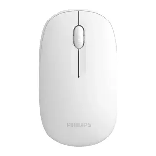 PHILIPS SPK7318W, Beyaz, USB Nano 2,4Gh Kablosuz, 1600dpi, Optic, Sessiz Click, 3 Tuşlu, Mouse