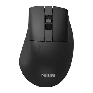 PHILIPS SPK7528B, SESSİZ, Siyah, USB Nano 2,4Gh ve Bluetooth Kablosuz, 1600dpi, Optic, 3 Tuşlu, Ergonamik, Sessiz Click, Mouse