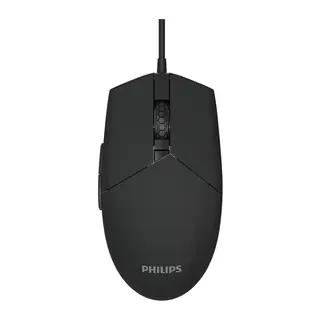 PHILIPS SPK9304B, Siyah, RGB Led Aydınlatma, USB Kablolu, 6400dpi, GAMING Optik Mouse