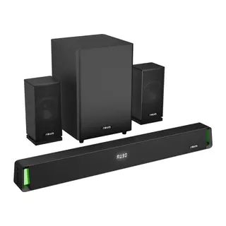 MIKADO MD-SBT35, 160W, 5+1, Masaüstü, BT/AUX/USB/HDMI/OPTICAL, Soundbar, Siyah Kasa, Ev Sinema Sistemi