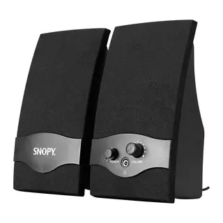 SNOPY SN-84, 4W, 1+1, Masa Üstü, USB, SPEAKER (Siyah)