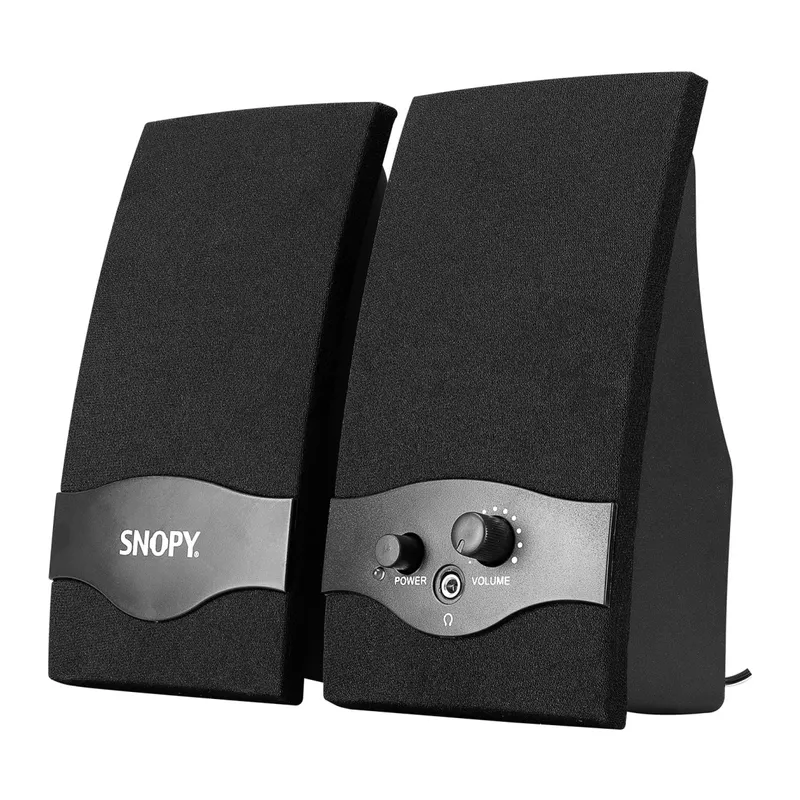 SNOPY SN-84, 4W, 1+1, Masa Üstü, USB, SPEAKER (Siyah)