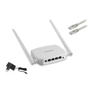 EVEREST EWR-301, 4Port, 300Mbps, 2.4Ghz Wifi, Masaüstü, Megabit, Repeater, Router, Access Point