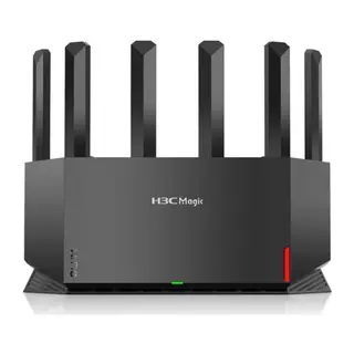 H3C Magic NX54, Dual Band, WiFi 6, 5400Mbps, 4Port GigaBit, 6ad Anten, Masaüstü, Router, Access Point