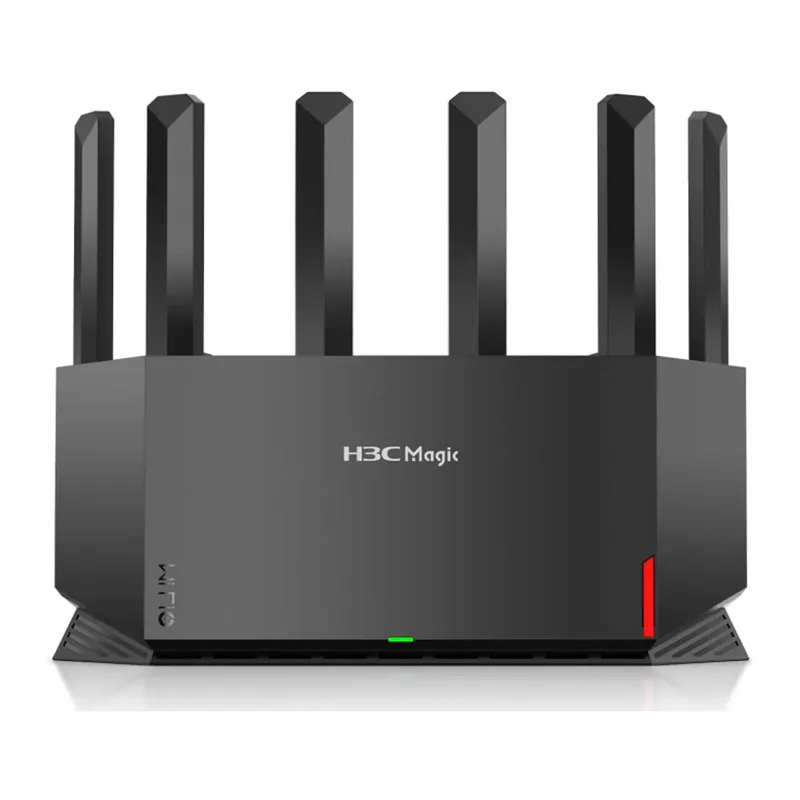 H3C Magic NX54, Dual Band, WiFi 6, 5400Mbps, 4Port GigaBit, 6ad Anten, Masaüstü, Router, Access Point