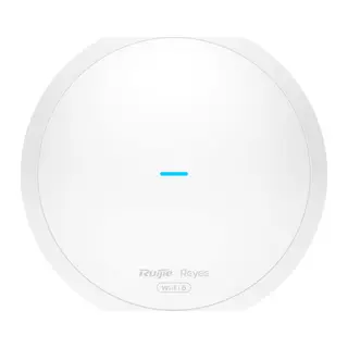 RUIJIE Reyee RG-RAP62, AX1800, 1Port GigaBit, 1775Mbps, Dual Band, Wifi 6, PoE, Tavan Tipi, Reyee Mesh, Access Point