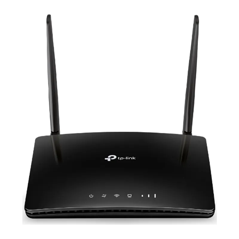TP-LINK TL-MR150, 4Port, 300Mbps, 2,4Ghz WiFi, Masaüstü, LTE Micro Sim Kart Takılabilir 3G-4G Destekli Router