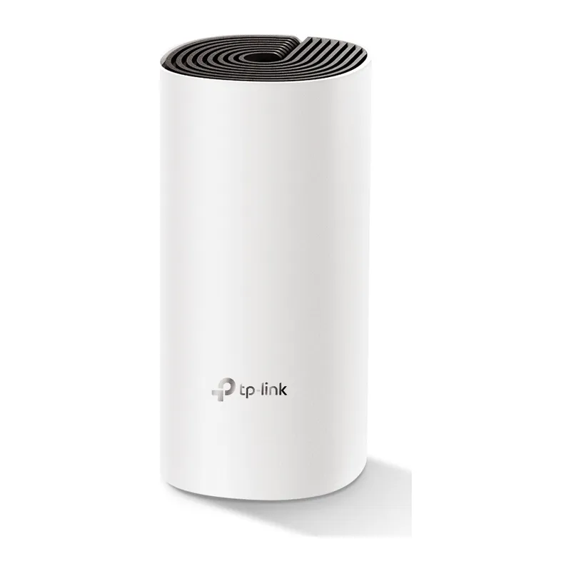 TP-LINK DECO-E4, AC1200, Tekli Mesh, 1200Mbps, Dual Band, 2Port Megabit Lan, 140m2 Çekim Alanı, Router, Geniş Alan İnternet Ağı Sağlayıcısı