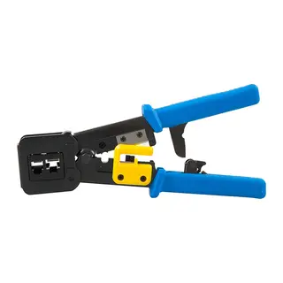 S-LINK SL-830W, RJ45/RJ11 ikili Pense, Yeni Nesil Kablo Ucu Konnektör Sıkma Pensesi