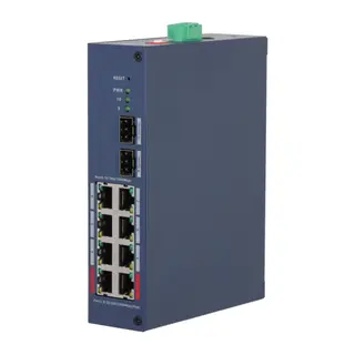 DAHUA CHS4210-8GT-110, 8 Port, Gigabit, PoE 110W, 2 Port Uplink, 2 Port SFP, Cloud Yönetilebilir, Switch