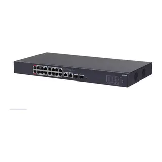 DAHUA CS4220-16GT-135, 16Port, Gigabit, PoE 135W, 2 Port Gigabit Uplink, 2 Port SFP Gigabit Combo, Cloud Yönetilebilir, Switch