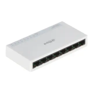 DAHUA PFS3008-8ET-L, 8 Port, MegaBit, Yönetilemez, Masaüstü Switch