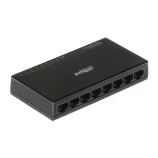 DAHUA PFS3008-8GT-L, 8 Port, GigaBit, Yönetilemez, Masaüstü Switch