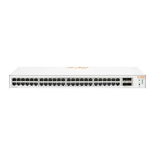 HP Aruba Instant On, JL814A, 1830-48G, 48Port, GigaBit, 4 Port Gigabit SFP, Yönetilebilir, Rack Mount Switch