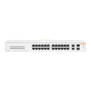 HP Aruba Instant On, R8R50A, 1430-24G, 24Port, GigaBit, 2 Port GigaBit SFP, Yönetilemez,Masaüstü Switch