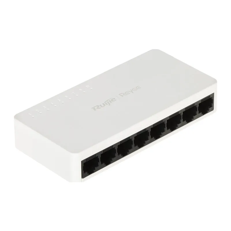 RUIJIE REYEE RG-ES08F 8 Port MegaBit Switch Plastik Kasa