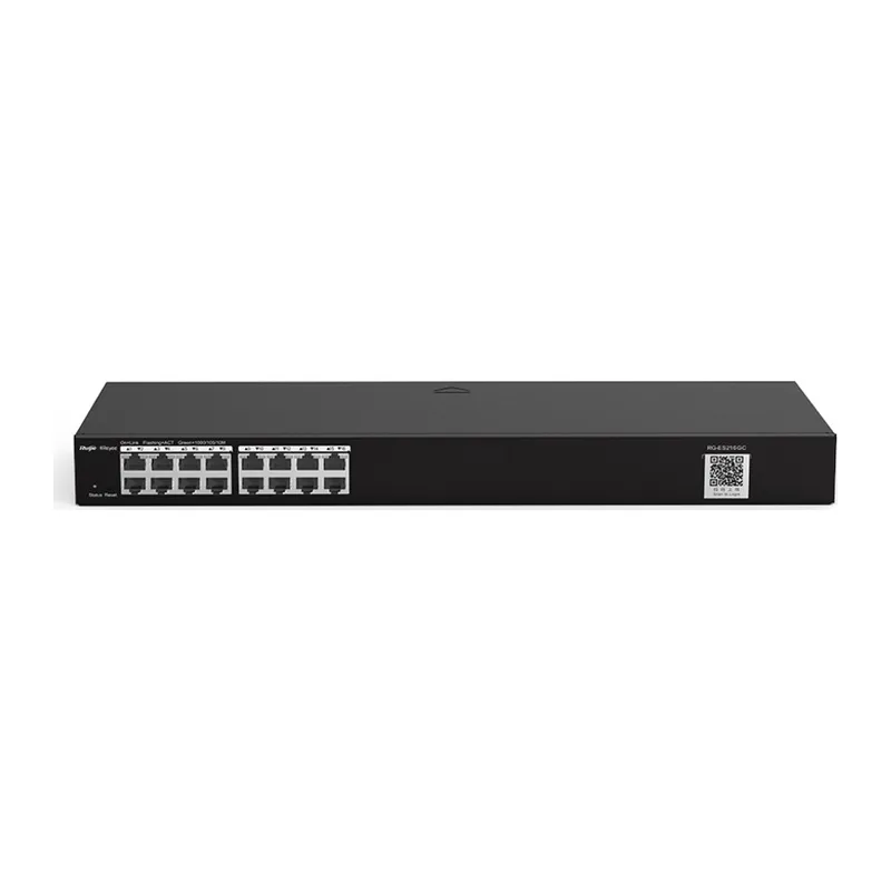 RUIJIE REYEE RG-ES216GC-V2 16 Port GigaBit RUIJIE Colud Yönetilebilir Switch Metal Kasa