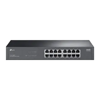 TP-LINK LS1016G, Green Tech, 16 Port GigaBit, Yönetilemez, Metal Kasa, Masaüstü Switch