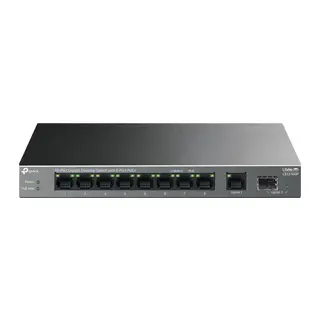 TP-LINK LS1210GP, Green Tech, 8 Port Gigabit, PoE 61W, 1 Port Gigabit Uplink, 1 Port Gigabit SFP, Yönetilemez Masaüstü Switch