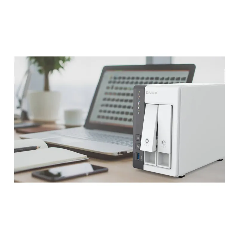 QNAP TurboNAS TS-216-G, 4Gb Ram, 2xYuvalı, Tower NAS
