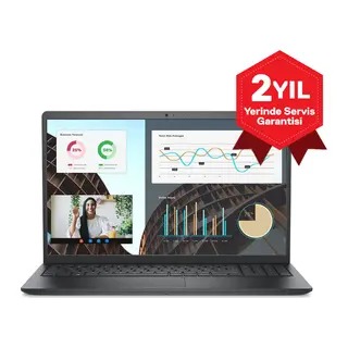 DELL Vostro 3530, N1605PVNB3530U, i7-1335U, 15,6" FHD, 16Gb Ram, 512Gb SSD, Paylaşımlı Ekran Kartı, Free Dos Notebook (6292506-210276813)