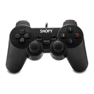 SNOPY SG-401, USB/PC/PS3, 1.8mt Kablolu, Çift Titreşimli, GAMEPAD