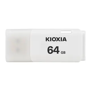 KIOXIA U202W 64GB USB 2.0 TransMemory Flash Disk (Beyaz)