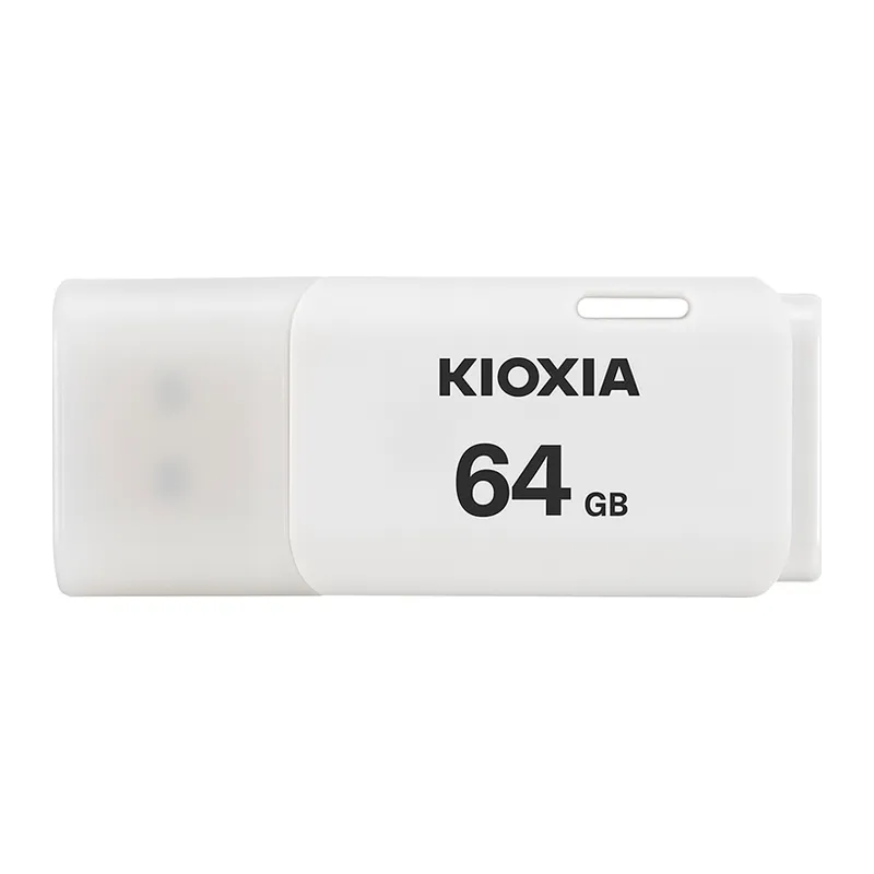 KIOXIA U202W 64GB USB 2.0 TransMemory Flash Disk (Beyaz)