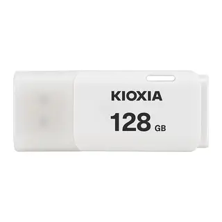 KIOXIA U202W 128GB USB 2.0 TransMemory Flash Disk (Beyaz)