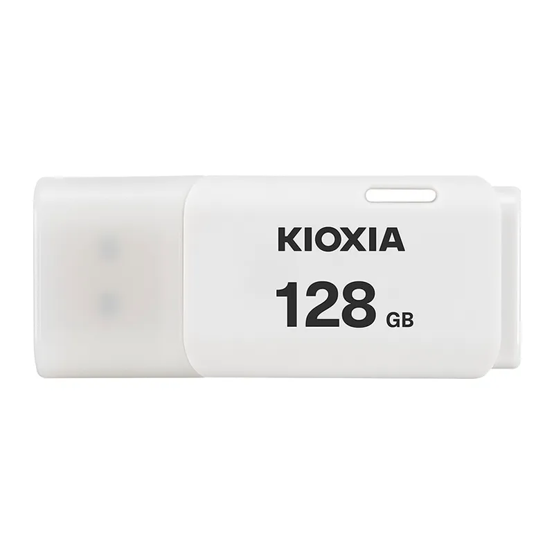 KIOXIA U202W 128GB USB 2.0 TransMemory Flash Disk (Beyaz)