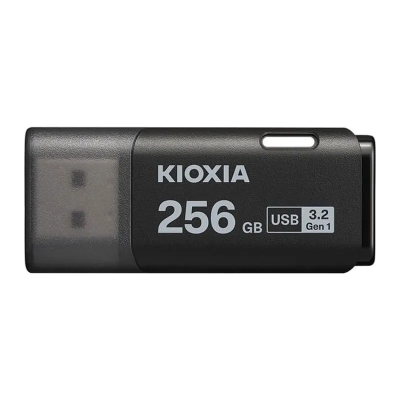KIOXIA U301K 256GB USB 3.2 Gen1 TransMemory Flash Disk (Siyah)