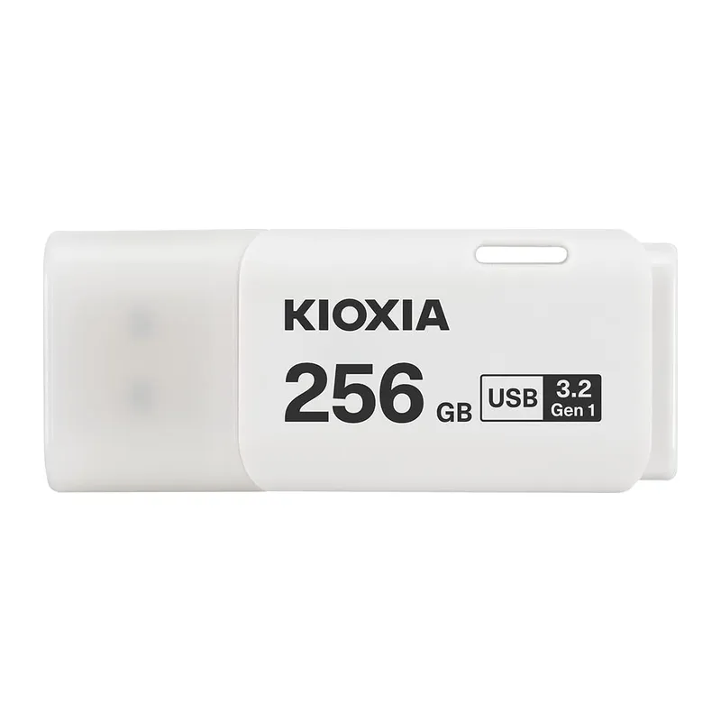 KIOXIA U301W 256GB USB 3.2 Gen1 TransMemory Flash Disk (Beyaz)