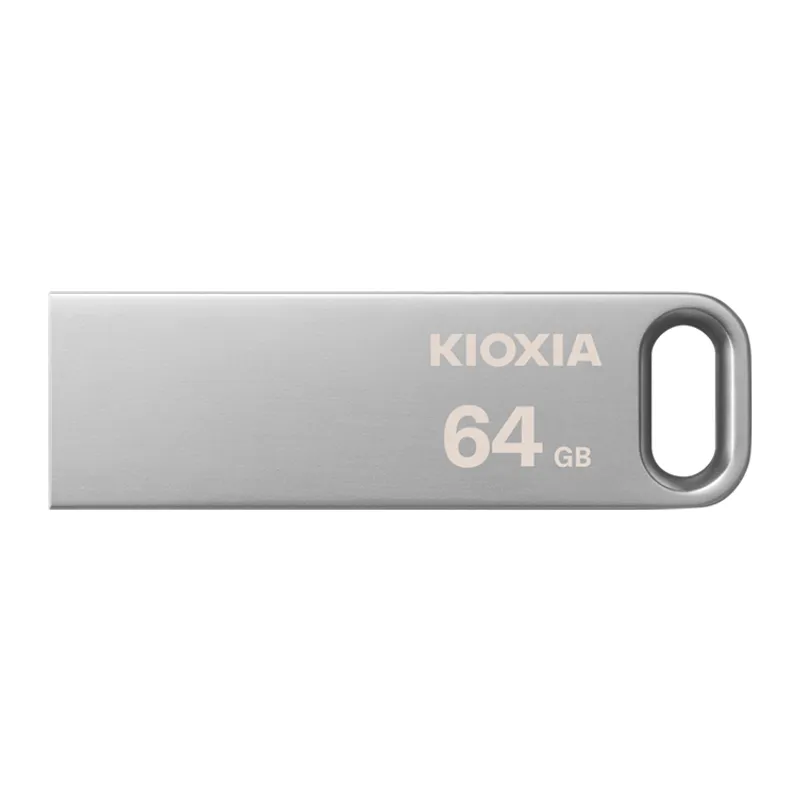 KIOXIA U366 64GB USB 3.2 Gen1 TransMemory, Metal Görünüm, Flash Disk