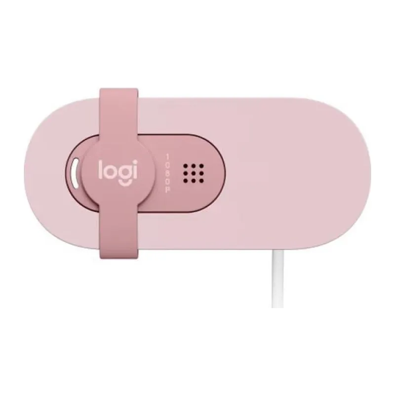 LOGITECH 960-001623, BRIO 100 WCM V-U0072, Full HD, Dahili Mikrofonlu, Rose Webcam