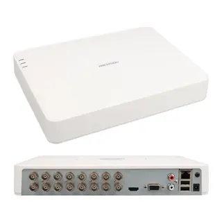 HIKVISION DS-7116HGHI-M1, 16Kanal, 2Mpix, H265 Pro+, 1 HDD Desteği, 5in1 DVR Cihazı