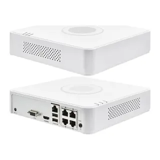 HIKVISION DS-7104NI-Q1/4P, 4Kanal PoE, 4Mpix, H265+, 1 HDD, UHD 1520P Kayıt, 40-60Mbps Bant Genişliği, NVR
