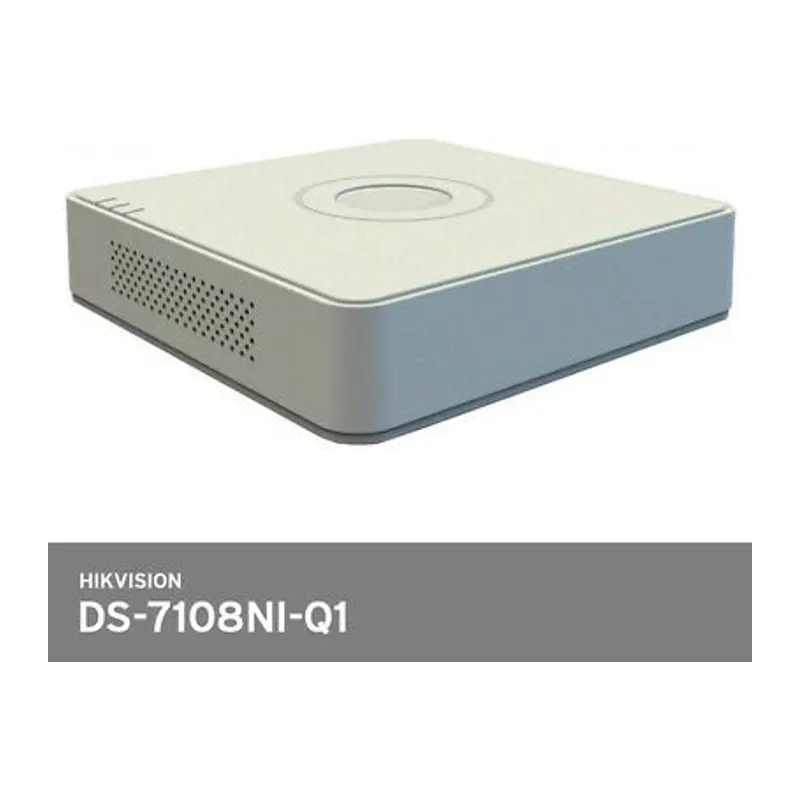 HIKVISION DS-7108NI-Q1, 8Kanal, 4Mpix, H265+, 1 HDD, UHD 1520P Kayıt, 60Mbps Bant Genişliği, NVR