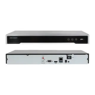 HIKVISION DS-7616NI-Q2, 16Kanal, 8Mpix, H265+, 2 HDD Desteği, 2160P Kayıt, 160Mbps Bant Genişliği, Metal Kasa, NVR