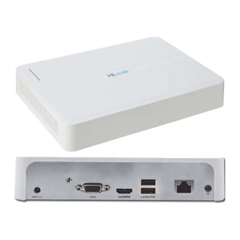 HILOOK NVR-104H-D, 4Kanal, 4Mpix, H265+, 1 HDD Desteği, 1080P Kayıt, 60Mbps Bant Genişliği, NVR