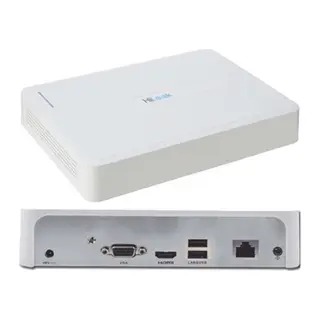 HILOOK NVR-108H-D, 8Kanal, 4Mpix, H265+, 1 HDD Desteği, 1080P Kayıt, 60Mbps Bant Genişliği, NVR