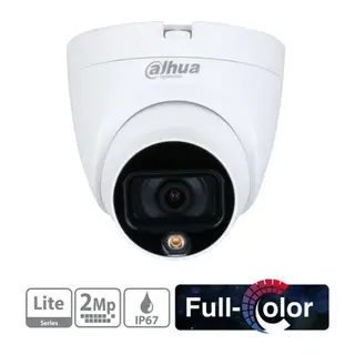 DAHUA HAC-HDW1209TLQ-LED-0280B, 2Mpix, 2.8mm Lens, 20 Mt Gece Görüşü, Full Color, 4 IN 1, Dome Kamera