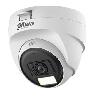 DAHUA HAC-T1A21P-U-IL-0280B, 2Mpix, 2.8mm Lens, 25 Mt Gece Görüşü, Smart Dual Light, Dome Kamera