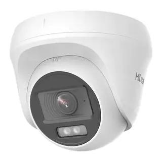HILOOK THC-T127-LPS, 2Mpix, 2.8mm Lens, 20Mt Gece Görüşü, Dual Light, Dahili Mikrofon, Dome Kamera