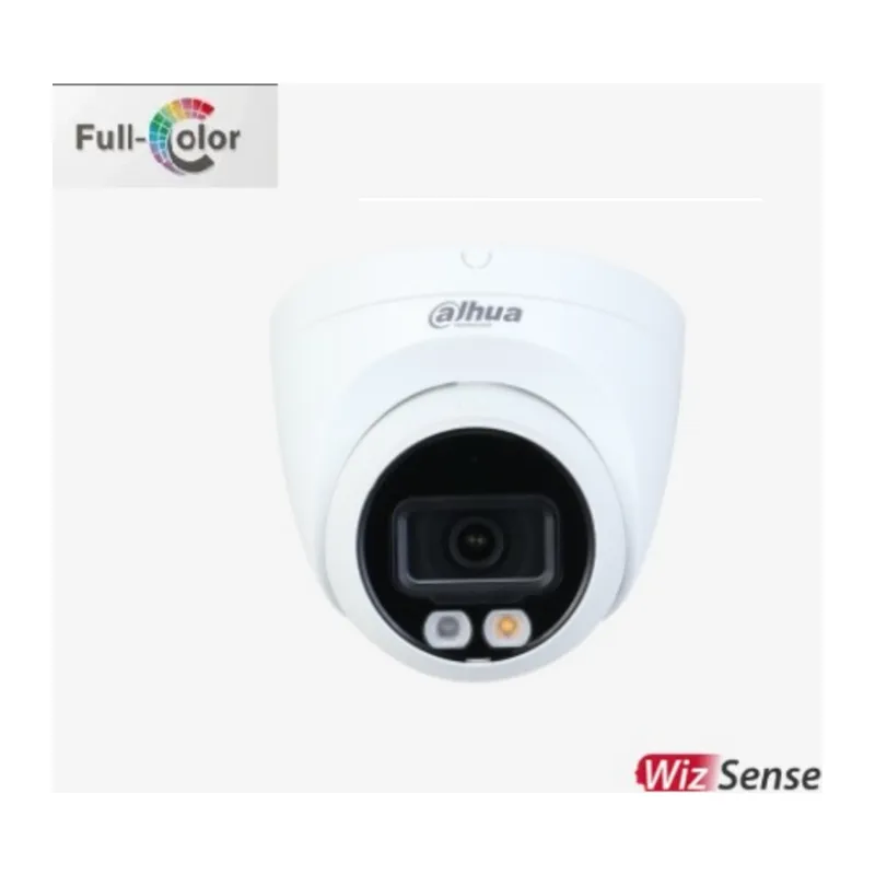 DAHUA IPC-HDW2249T-S-IL, 2Mpix, Full Color, 2,8mm Lens, H265+, 30Mt Gece Görüşü, IP67, Dahili Mikrofon, PoE Dome IP Kamera