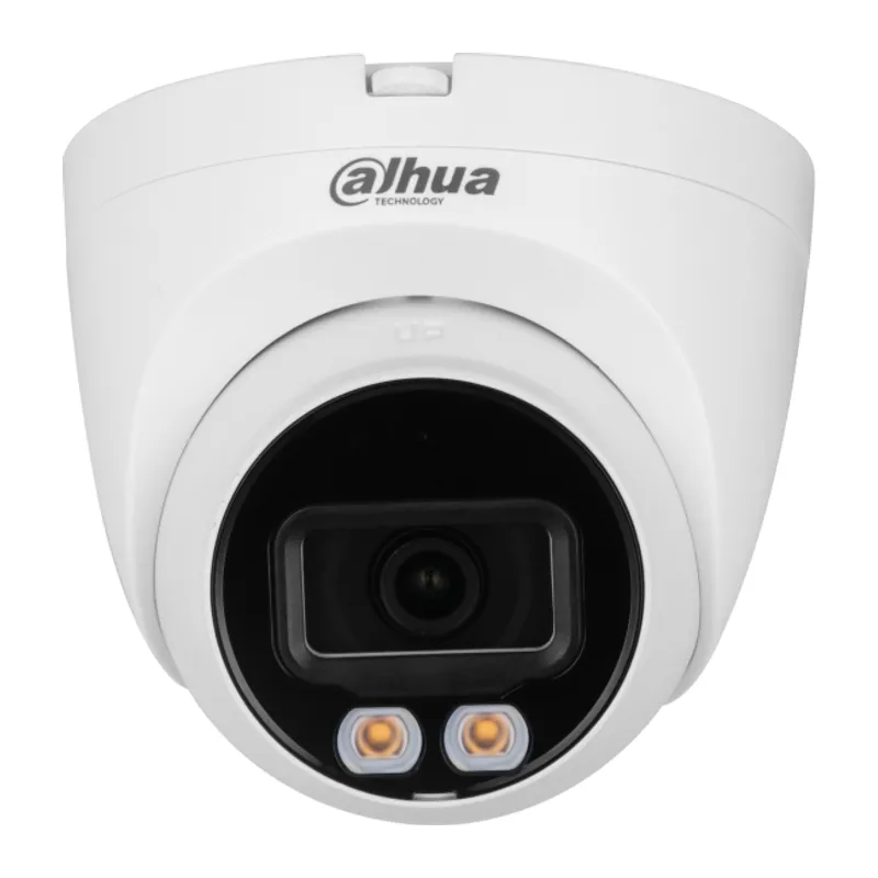 DAHUA IPC-HDW2449T-S-PRO, 4Mpix, WizColor, 2,8mm Lens,H265+, 30Mt Gece Görüşü, IP67, Dahili Mikrofon, PoE Dome IP Kamera
