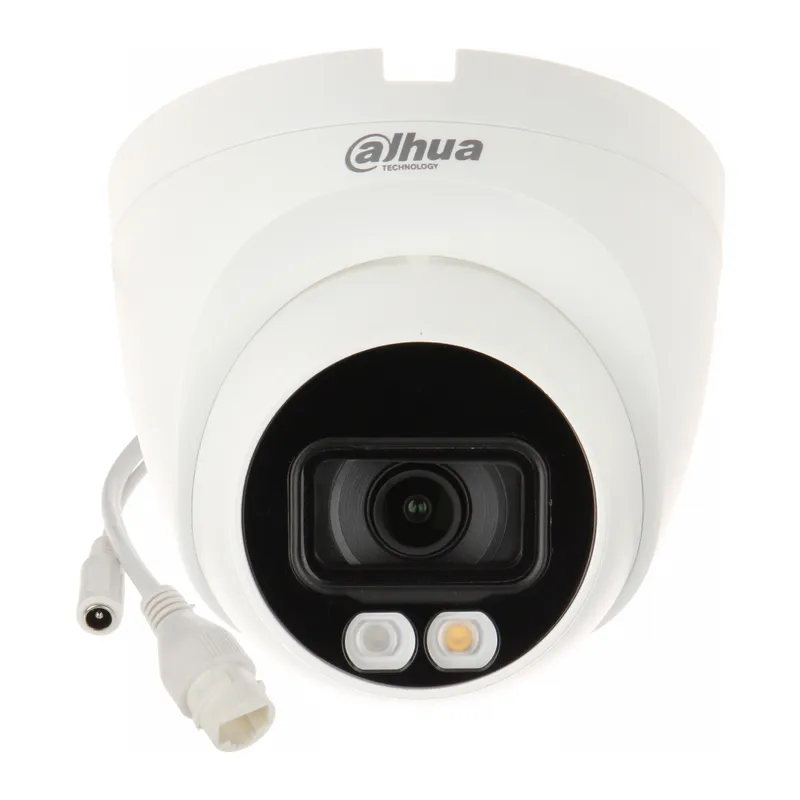DAHUA IPC-HDW2449T-S-IL, 4Mpix, Full Color, 2,8mm Lens, H265+, 30Mt Gece Görüşü, IP67, Dahili Mikrofon, PoE Dome IP Kamera