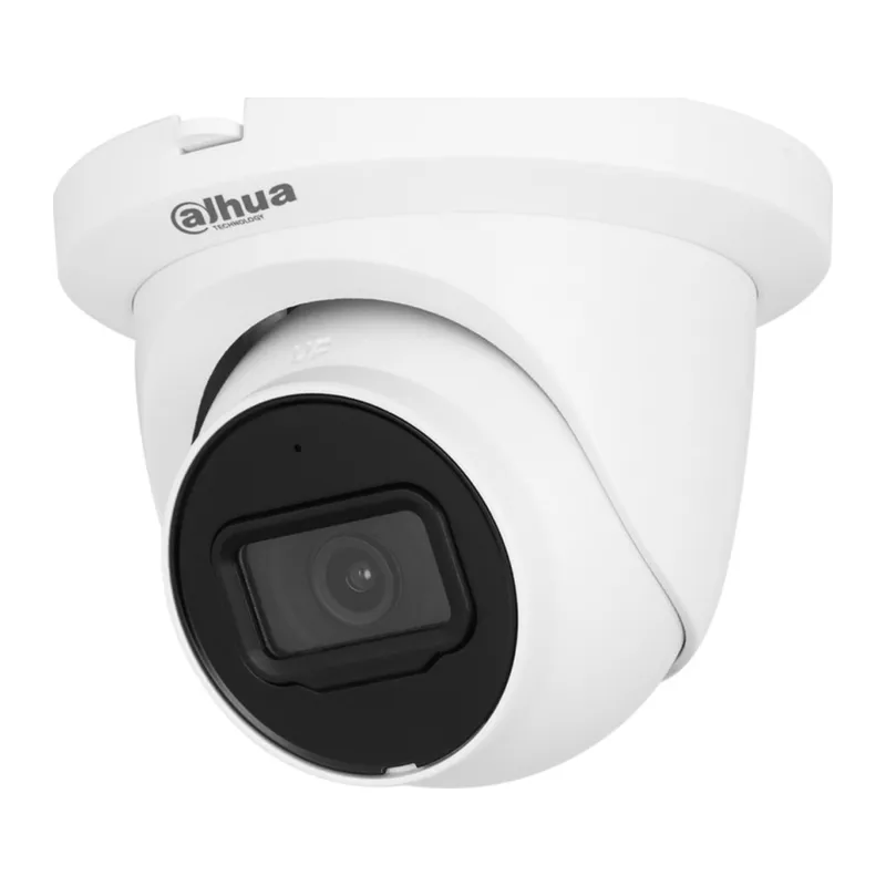 DAHUA IPC-HDW2841TM-S-0280B, 8Mpix, 2,8mm Lens, H265+, 30Mt Gece Görüşü, Dahili Mikrofon, Starlight, IP67, PoE Dome IP Kamera